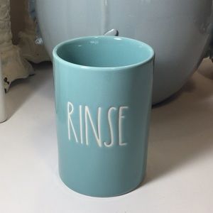 Rae Dunn RINSE Cup in Tiffany Blue